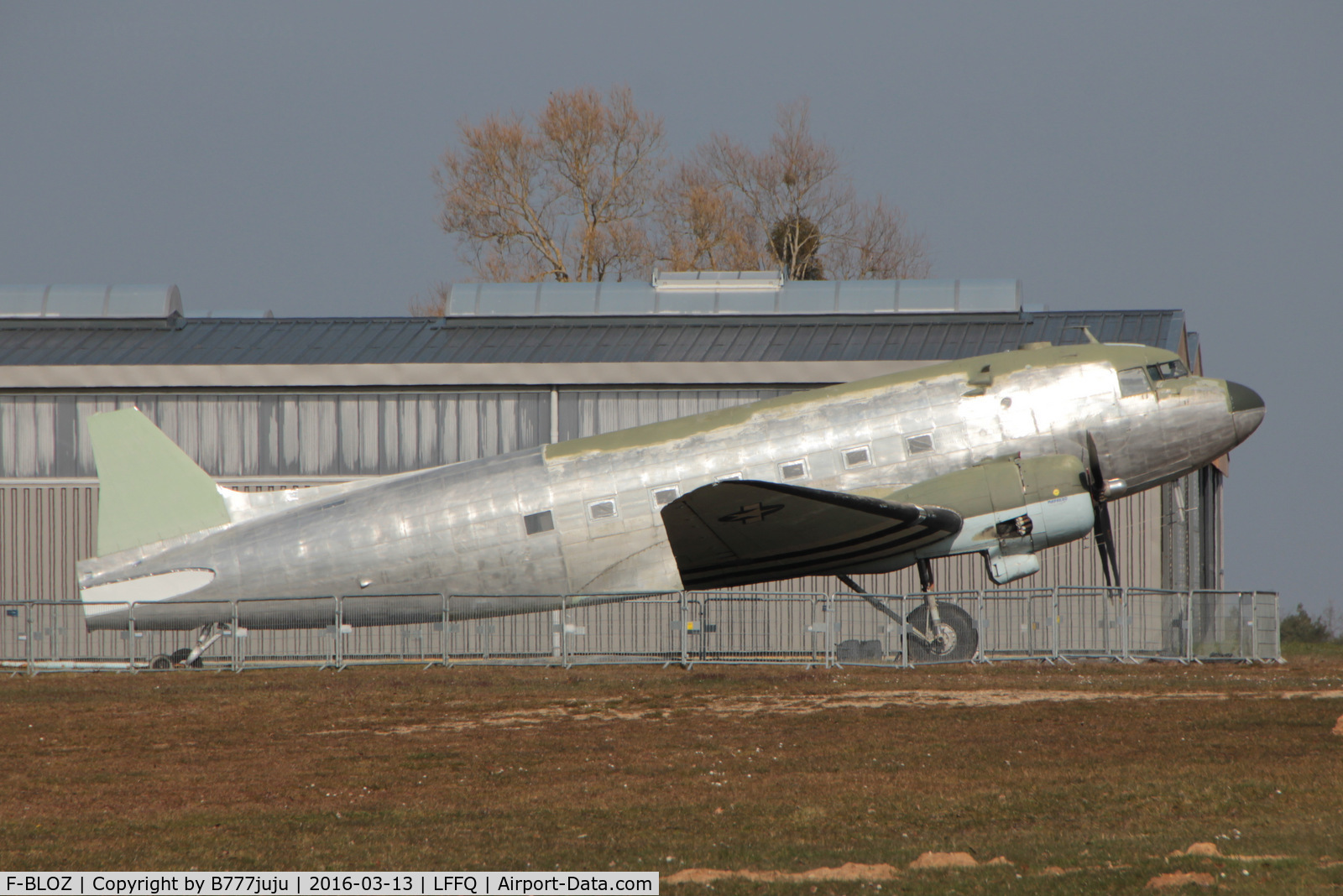 F-BLOZ, 1942 Douglas DC3C-S1C3G (C-47A-20-DK) C/N 13142, under restoration