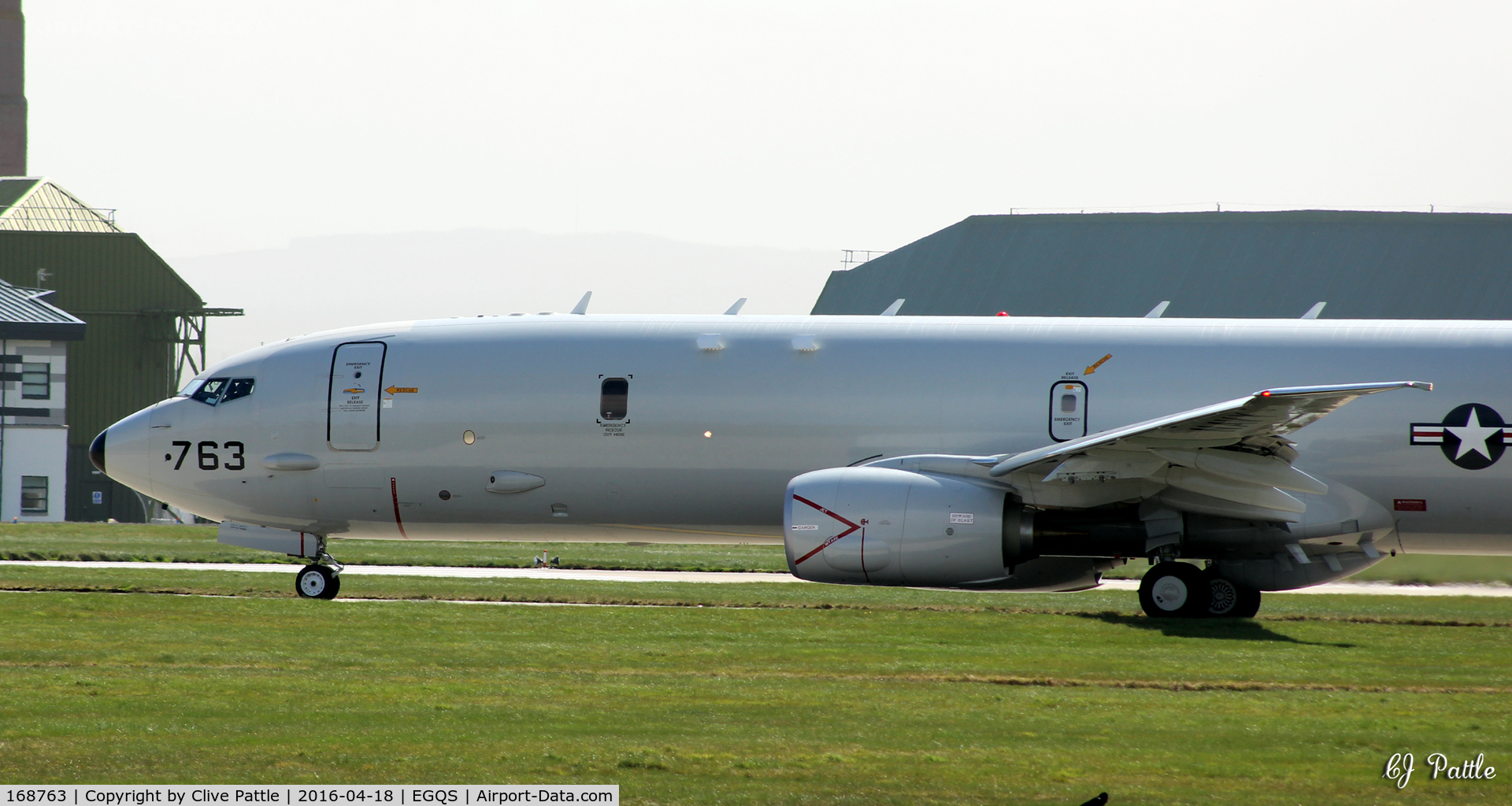 168763, 2014 Boeing P-8A Poseidon C/N 42259, Close up detail at RAF Lossiemouth EGQS whilst participating in Exercise Joint Warrior 16/1. Coded LD-764 of USN VP-10.