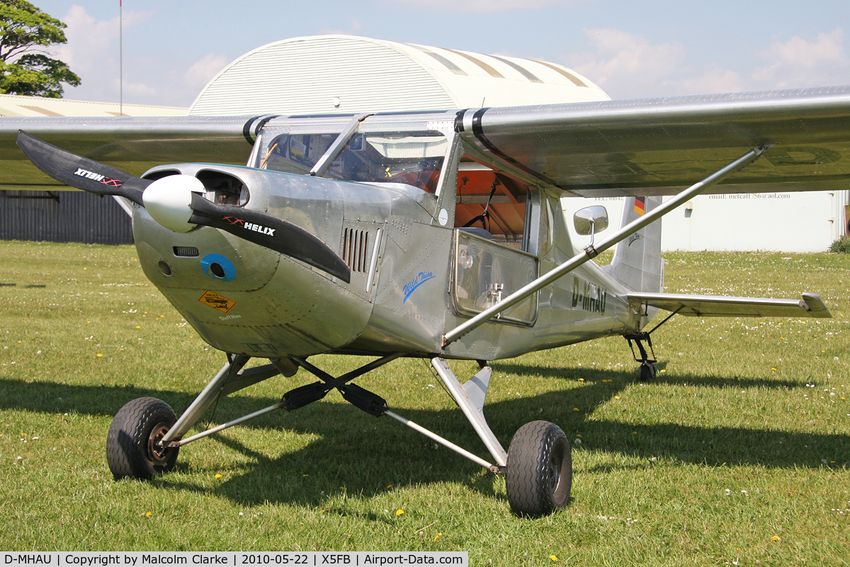 D-MHAU, Air Light Wild Thing C/N 2001-06-077, Air Light Wild Thing, Fishburn Airfield, May 2010.