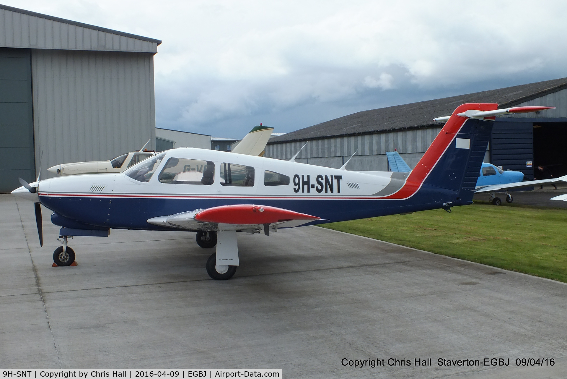 9H-SNT, 1980 Piper PA-28RT-201T Arrow IV C/N 28R8031016, Staverton resident