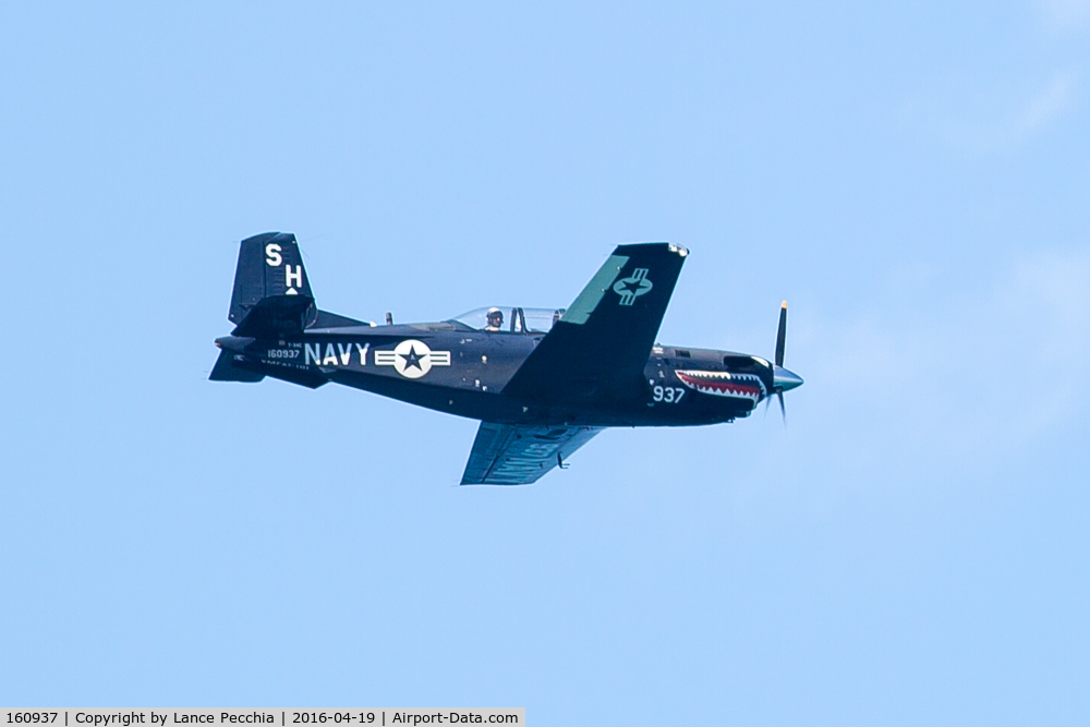 160937, Beech T-34C Turbo Mentor C/N GL-123, USMC/Navy Beech T-34C Turbo Mentor 160937 
Aircraft is assigned to VMFAT-101 at MCAS Miramar, San Diego, CA.