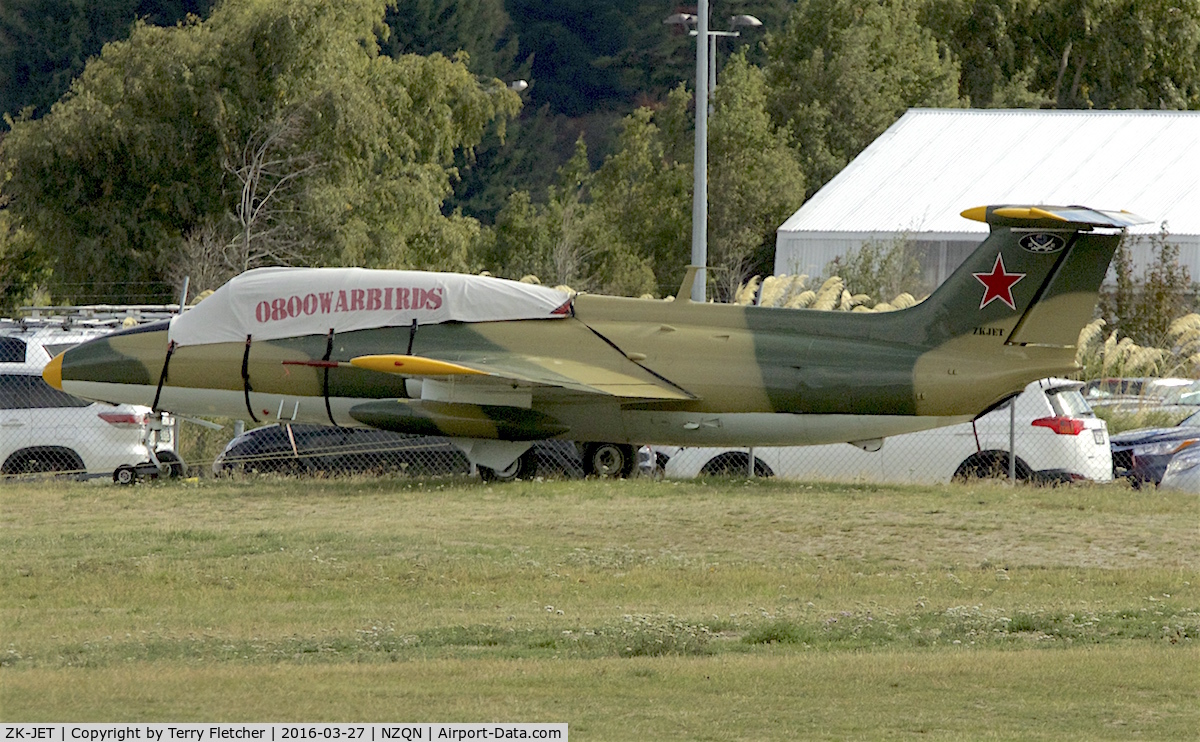 ZK-JET, Aero L-29 Delfin C/N 294892, At Queenstown , South Island , New Zealand