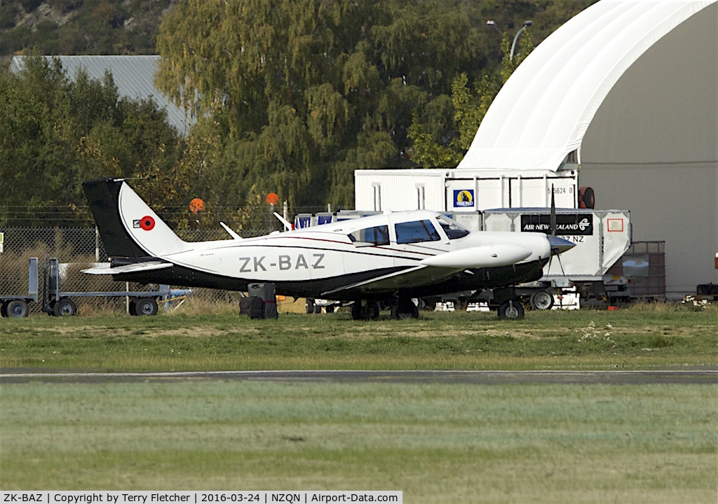 ZK-BAZ, 1962 Piper PA-24-250 Comanche Comanche C/N 24-3206, At Queenstown