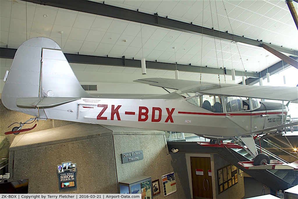 ZK-BDX, Auster J-1A Autocrat C/N 3122, At Mt.Cook Centre