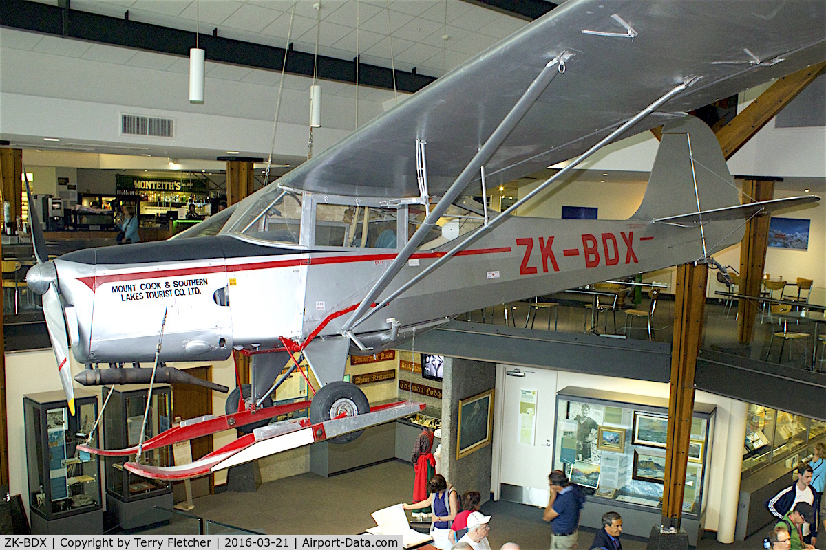 ZK-BDX, Auster J-1A Autocrat C/N 3122, At Mt.Cook Centre , NZ