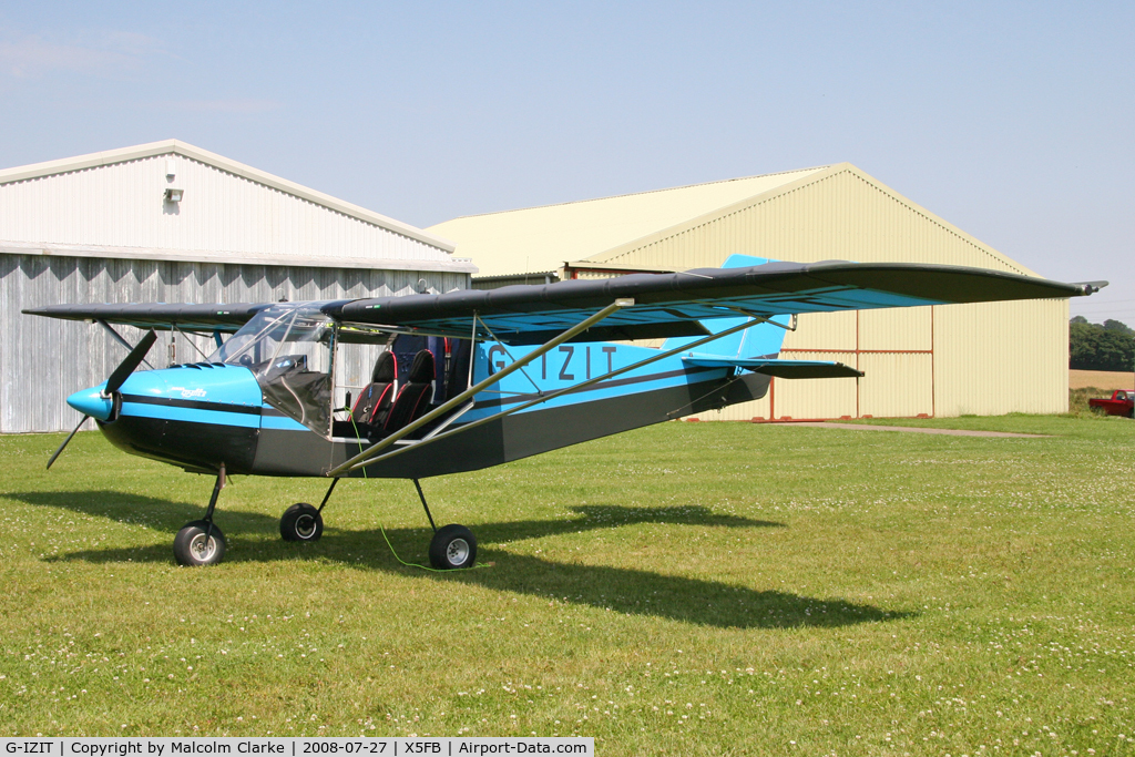 G-IZIT, 1996 Rans S-6ES Coyote II C/N PFA 204A-12965, Rans S-6ES Coyote II, Fishburn Airfield, July 2008.