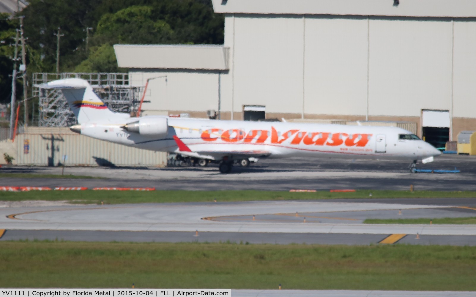 YV1111, Bombardier CRJ-701ER (CL-600-2C10) Regional Jet C/N 10270, Conviasa