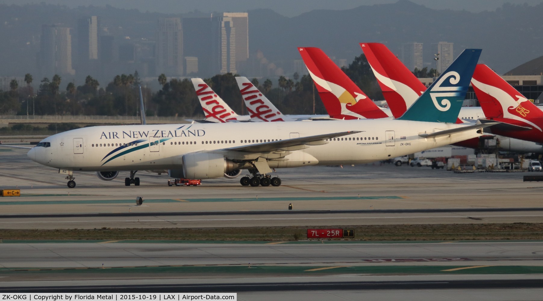 ZK-OKG, 2006 Boeing 777-219 C/N 29403, Air New Zealand