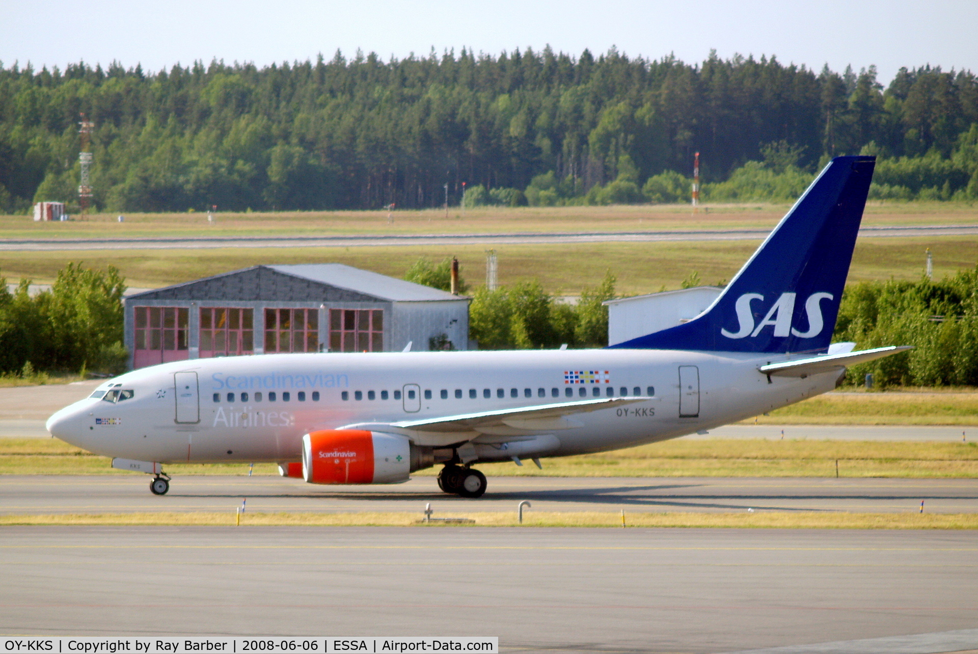 OY-KKS, 2000 Boeing 737-683 C/N 28322, Boeing 737-683 [28322] (SAS Scandinavian Airlines) Stockholm-Arlanda~SE 06/06/2008
