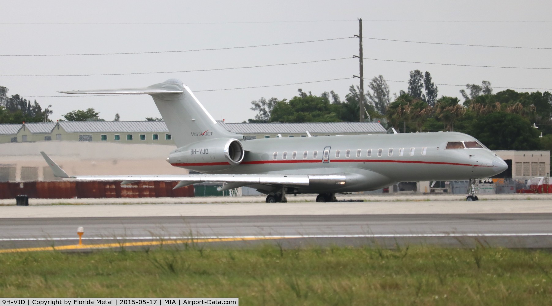 9H-VJD, 2011 Bombardier BD-700-1A10 Global 6000 C/N 9472, Vista Jet Global 6000