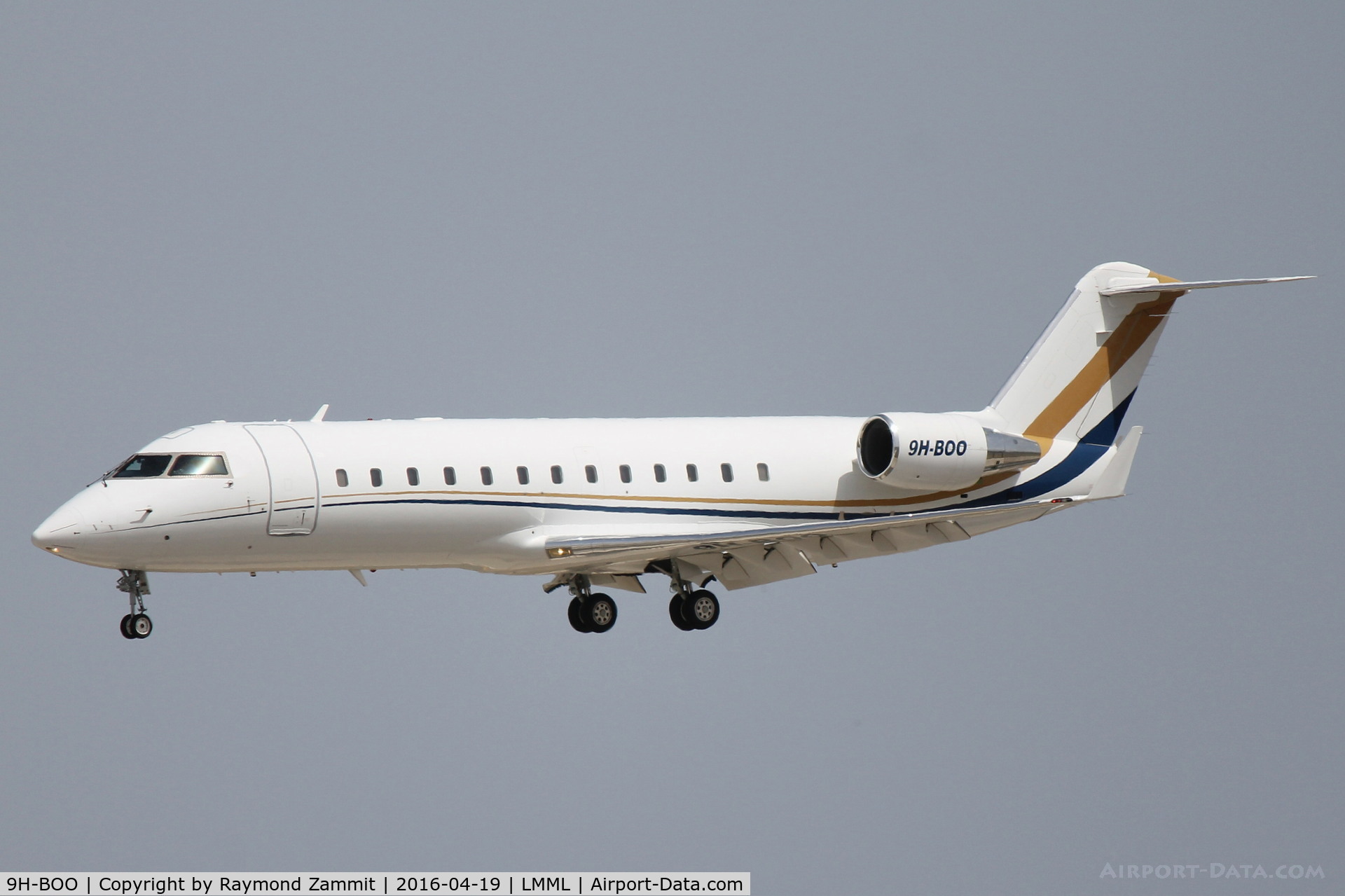 9H-BOO, 2005 Bombardier Challenger 850 (CL-600-2B19) C/N 8051, Bombardier Challenger 9H-BOO AirX