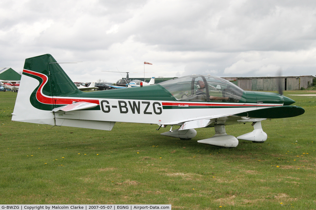 G-BWZG, 1997 Robin R-2160 Alpha Sport C/N 311, Robin R-2160 Alpha Sport at Bagby Airfield's May Fly-In in 2007.