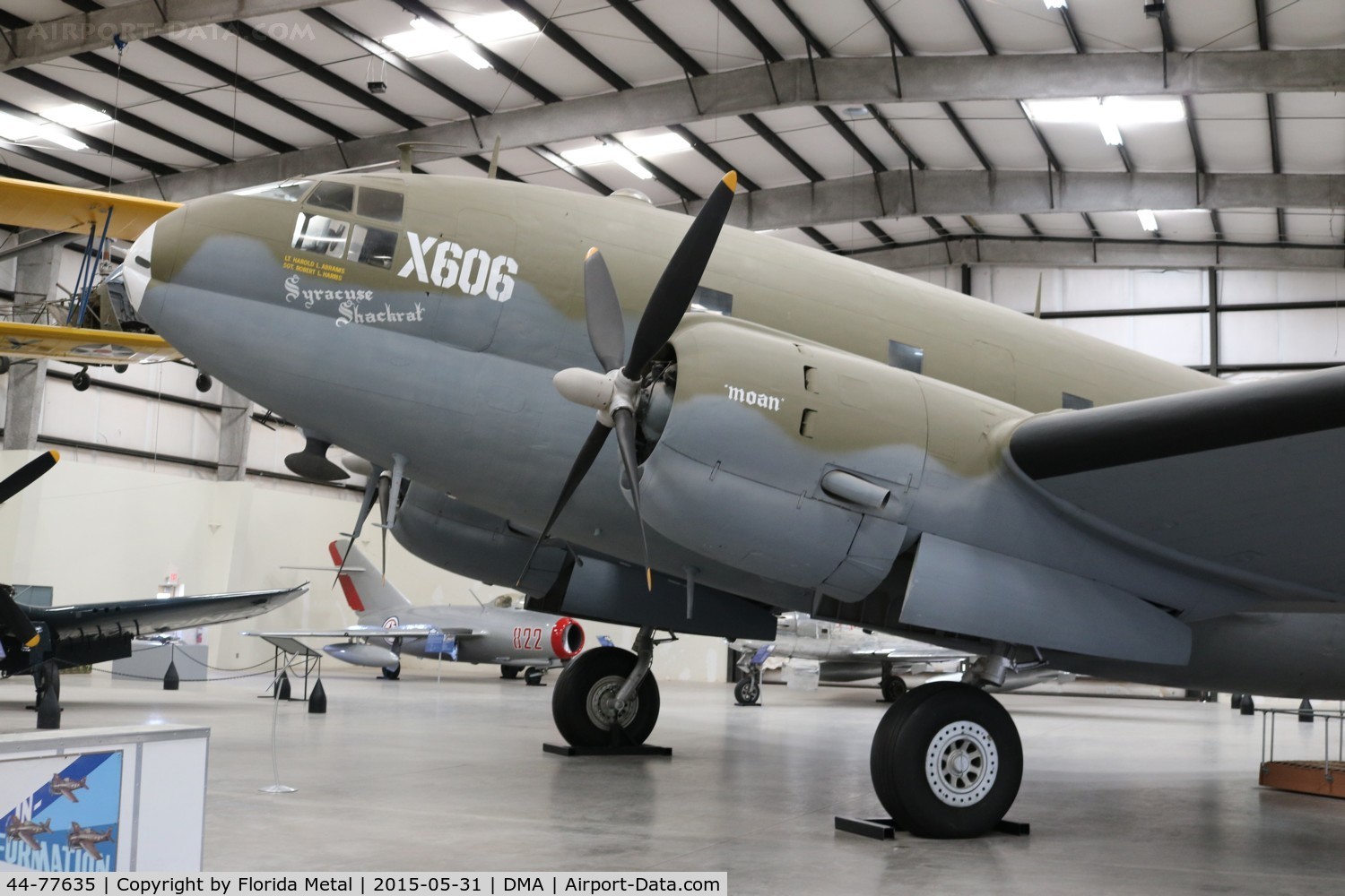 44-77635, 1944 Curtiss C-46D Commando C/N 33031, C-46D Commando
