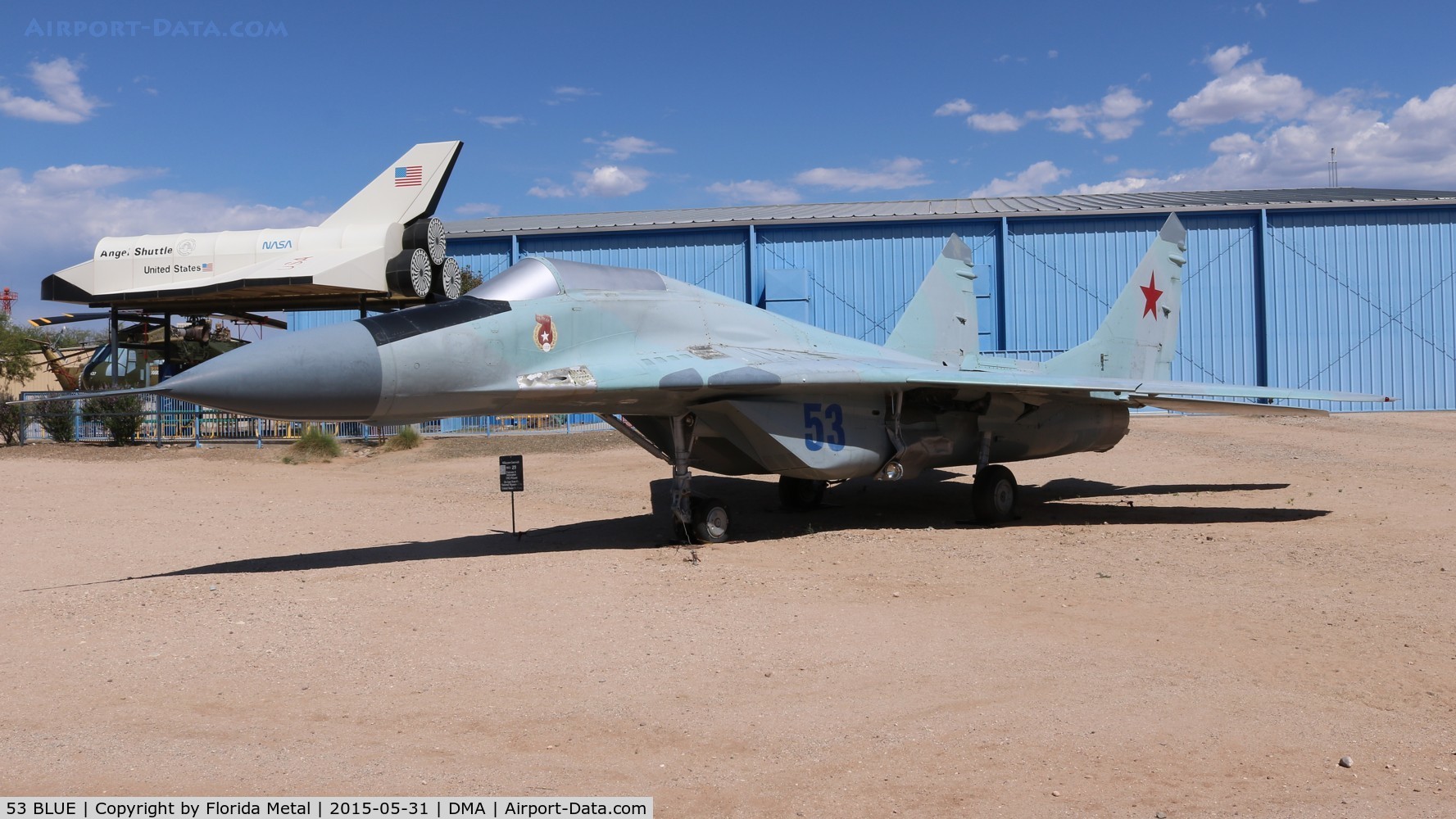 53 BLUE, Mikoyan-Gurevich MiG-29 C/N Not found 53, Mig 29