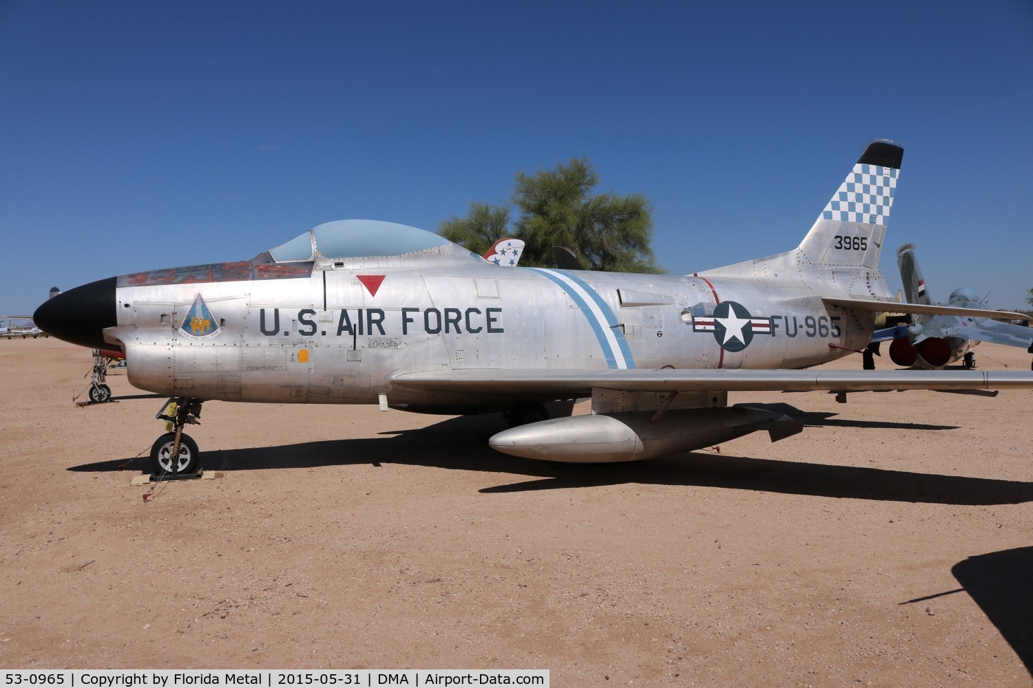 53-0965, 1953 North American F-86L Sabre C/N 201-409, F-86L Sabre