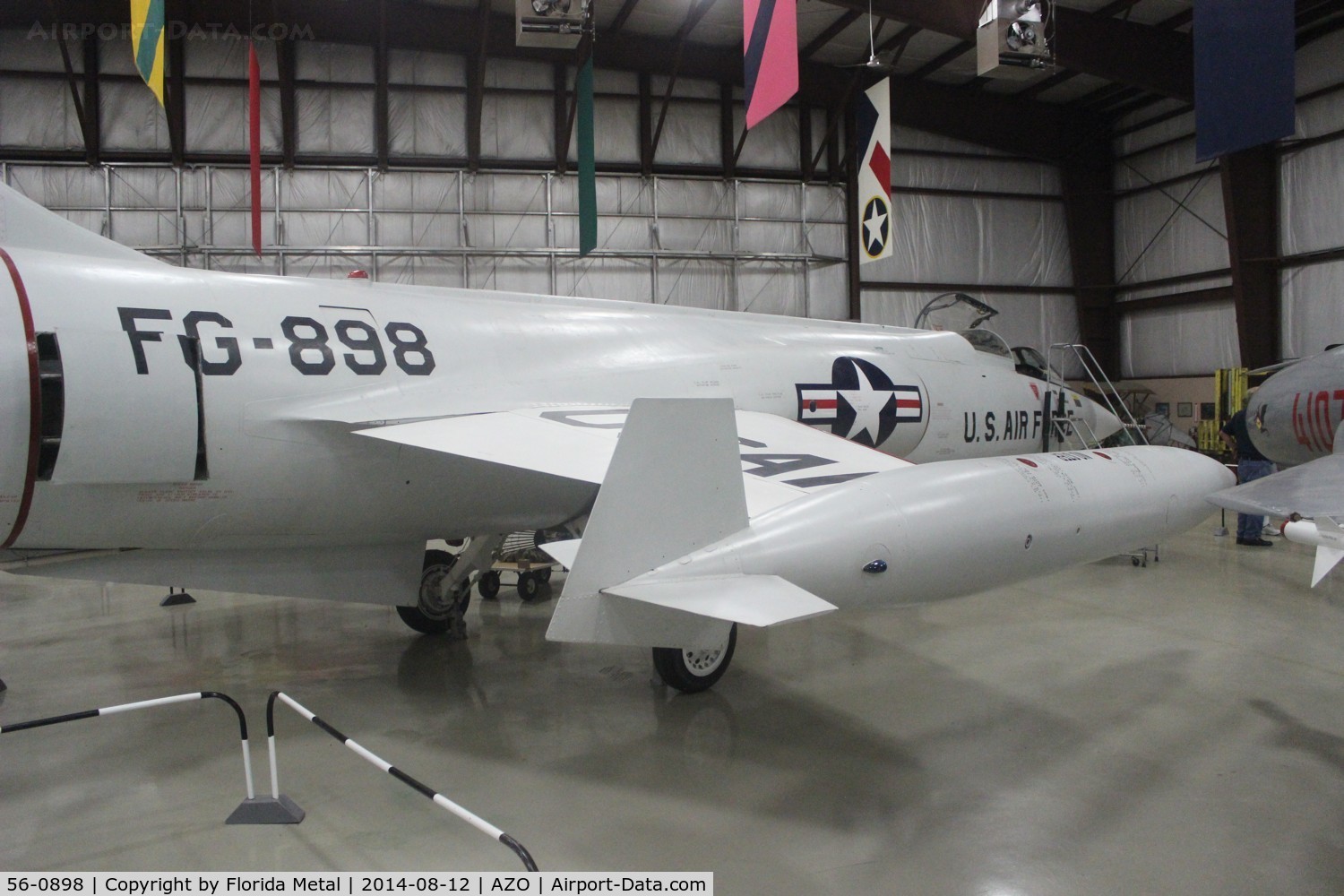56-0898, Lockheed F-104C Starfighter C/N 383-1186, F-104C