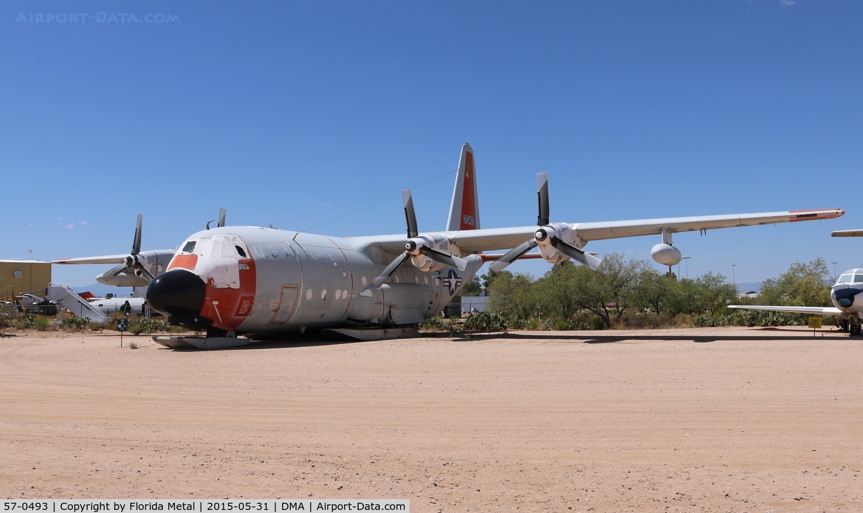 57-0493, 1957 Lockheed C-130D Hercules C/N 182-3200, C-130D