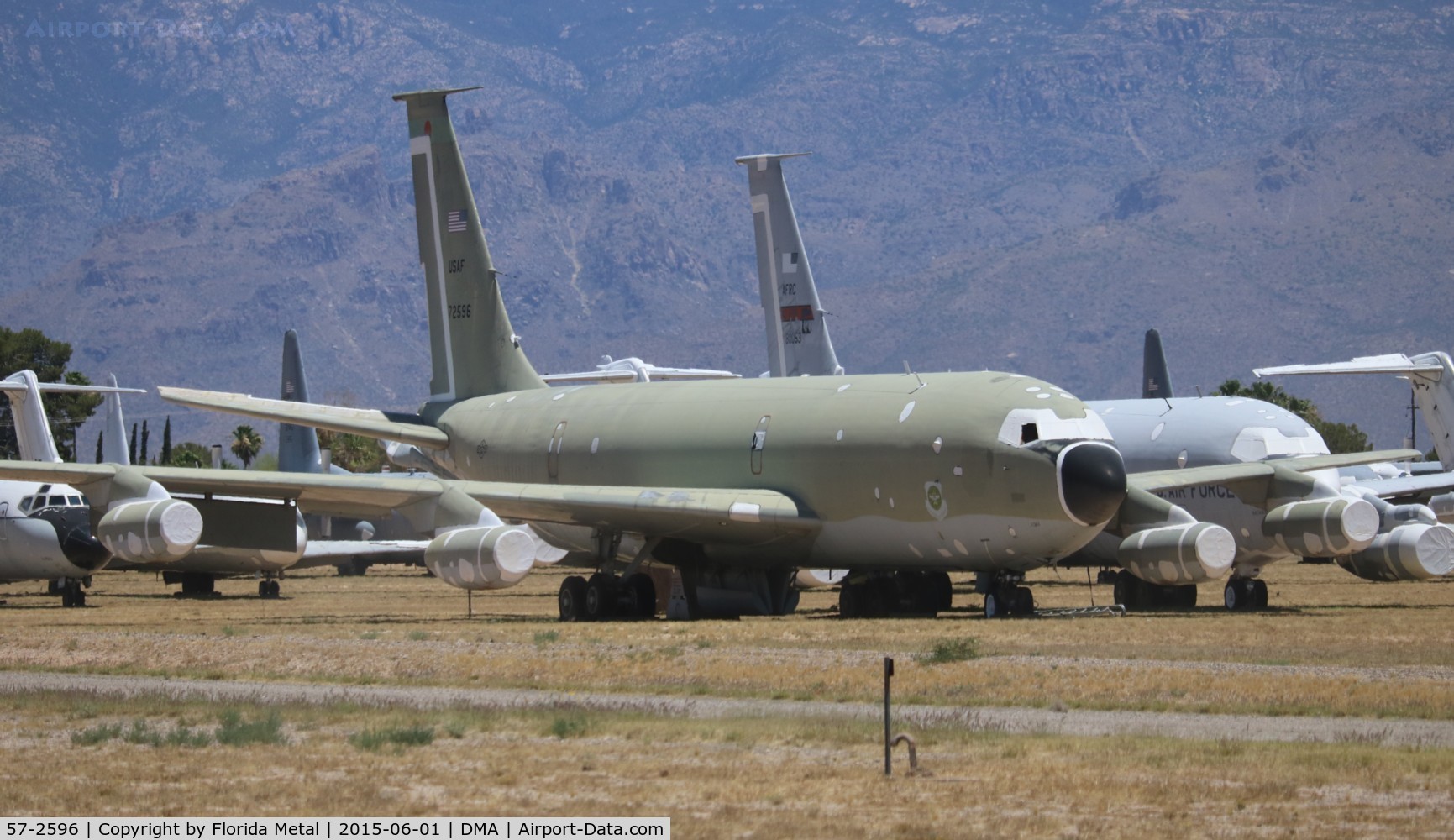 57-2596, 1957 Boeing KC-135A Stratotanker C/N 17732, KC-135E
