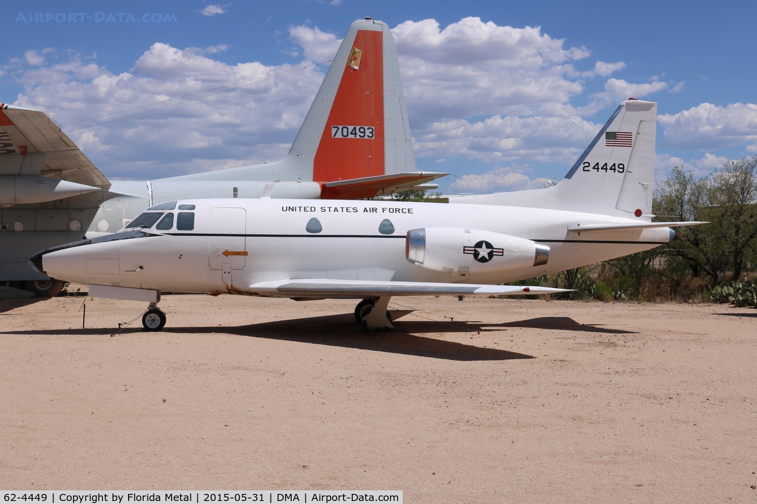 62-4449, 1962 North American CT-39A Sabreliner C/N 276-2, CT-39A