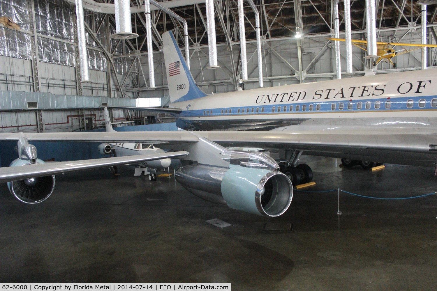 62-6000, 1962 Boeing VC-137C (707-353B) C/N 18461, VC-137C