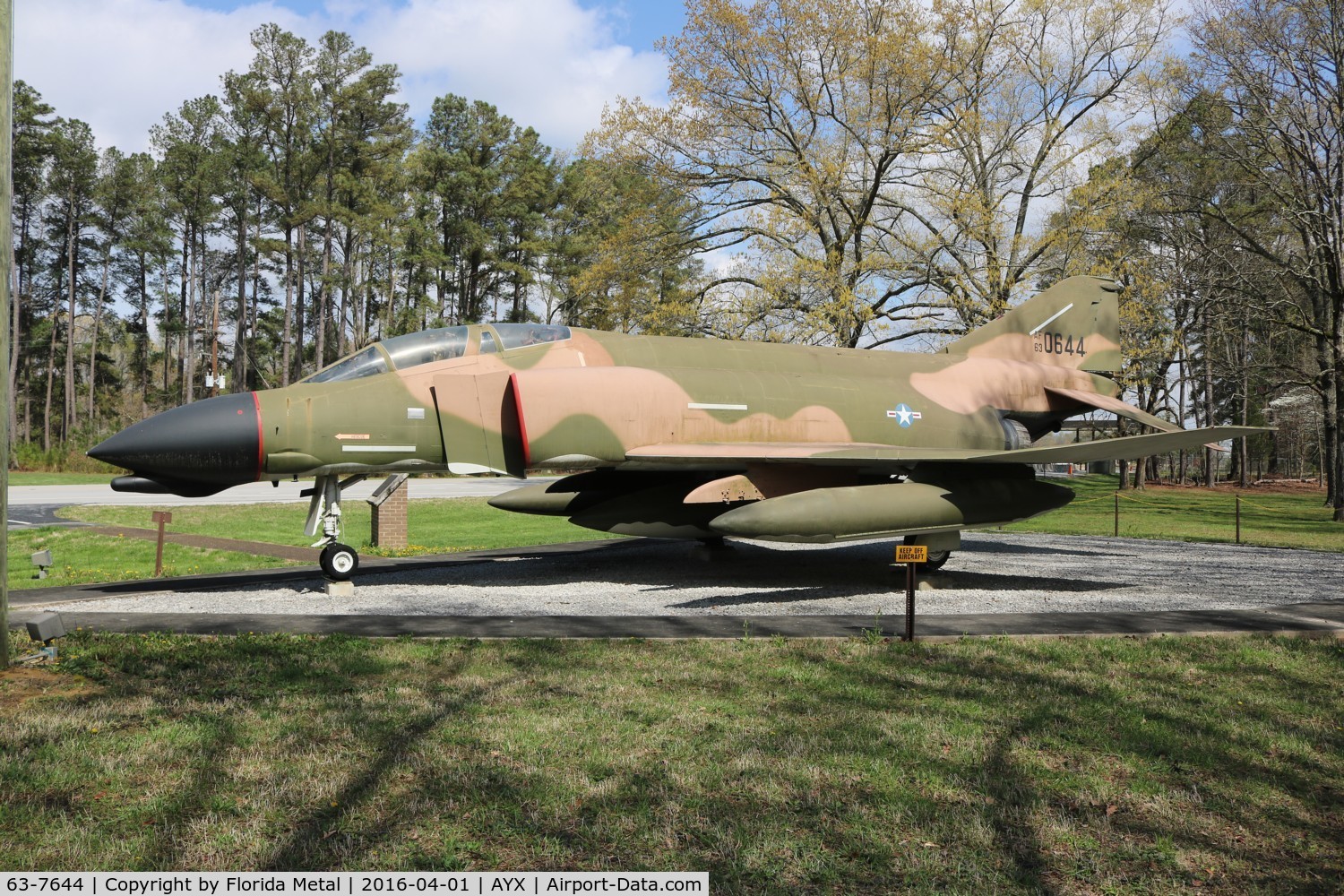 63-7644, 1963 McDonnell F-4C Phantom II C/N 745, F-4C Phantom