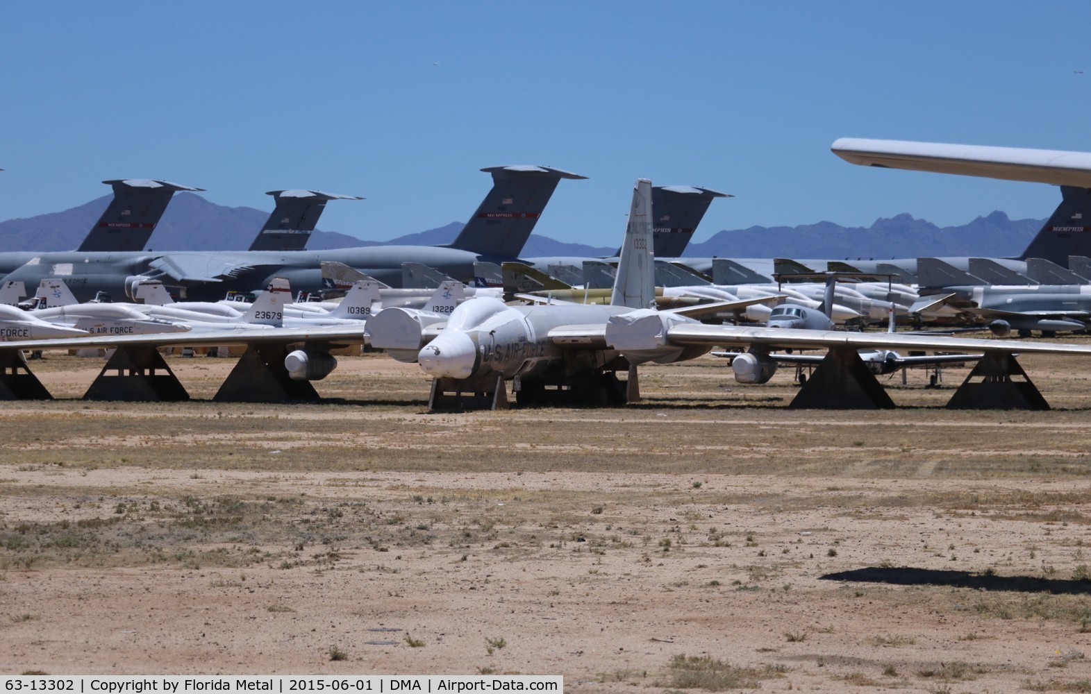 63-13302, 1952 Martin WB-57F Canberra C/N 52-1433, WB-57F