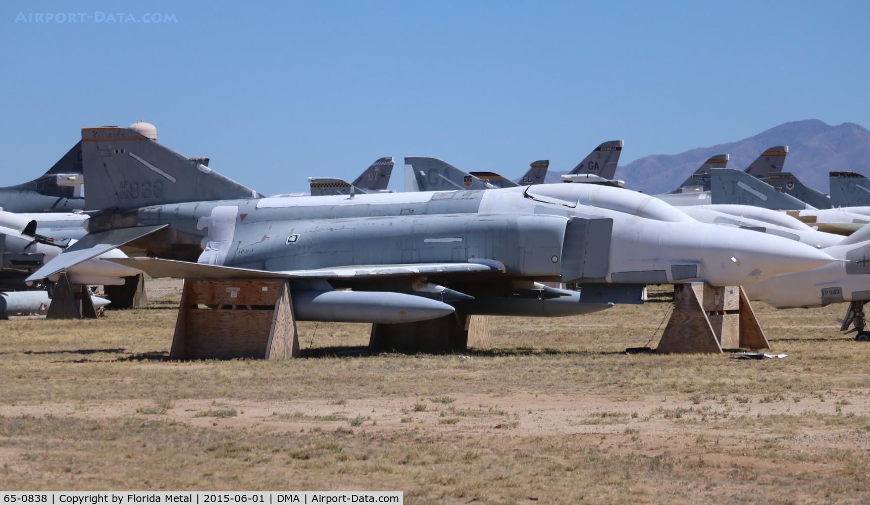 65-0838, 1965 McDonnell RF-4C Phantom II C/N 1282, RF-4C