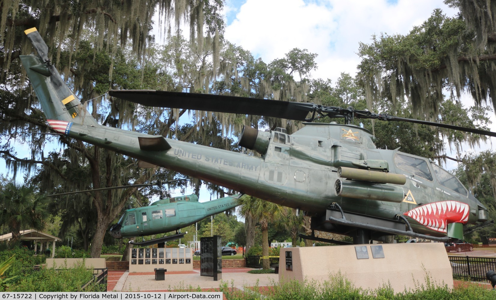 67-15722, 1967 Bell AH-1F Cobra C/N 20386, AH-1F at Tampa Veterans Park