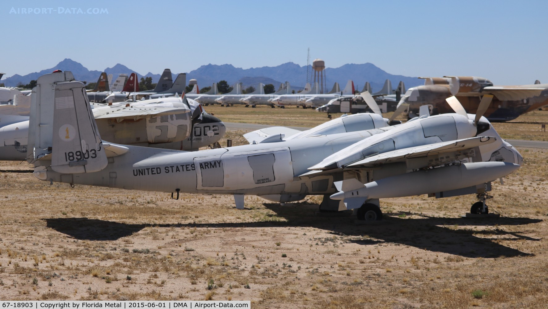 67-18903, 1967 Grumman OV-1C Mohawk C/N 104C, OV-1C