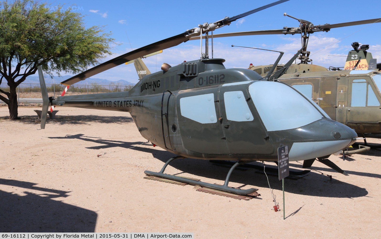 69-16112, Bell OH-58A Kiowa C/N 40333, OH-58 Kiowa