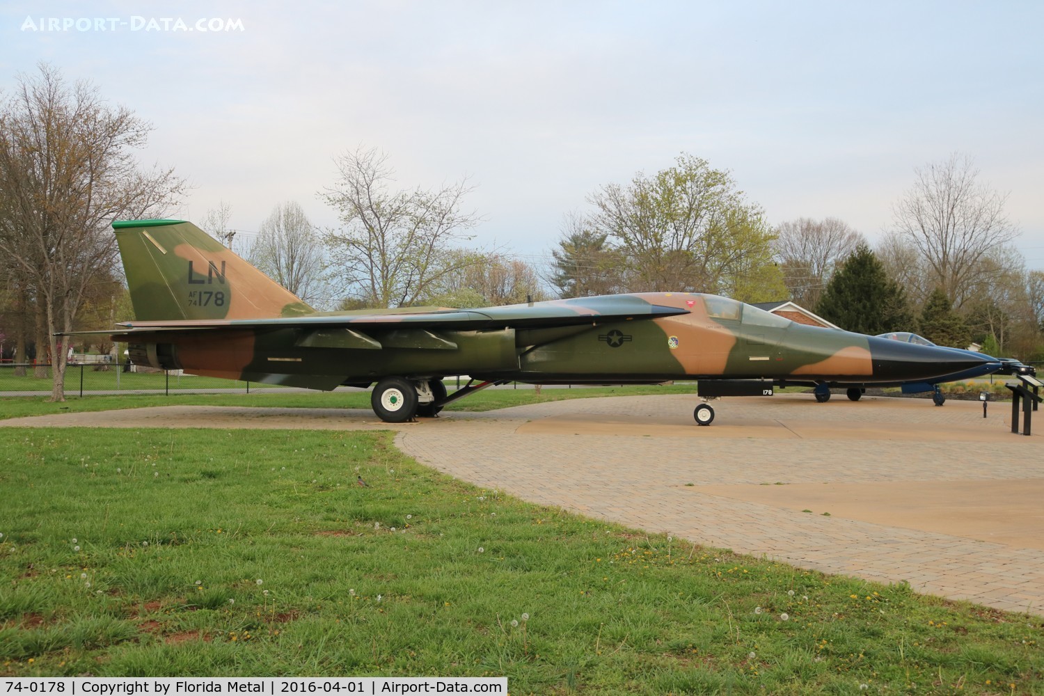 74-0178, 1974 General Dynamics F-111F C/N E2-96, F-111F in Bowling Green Kentucky