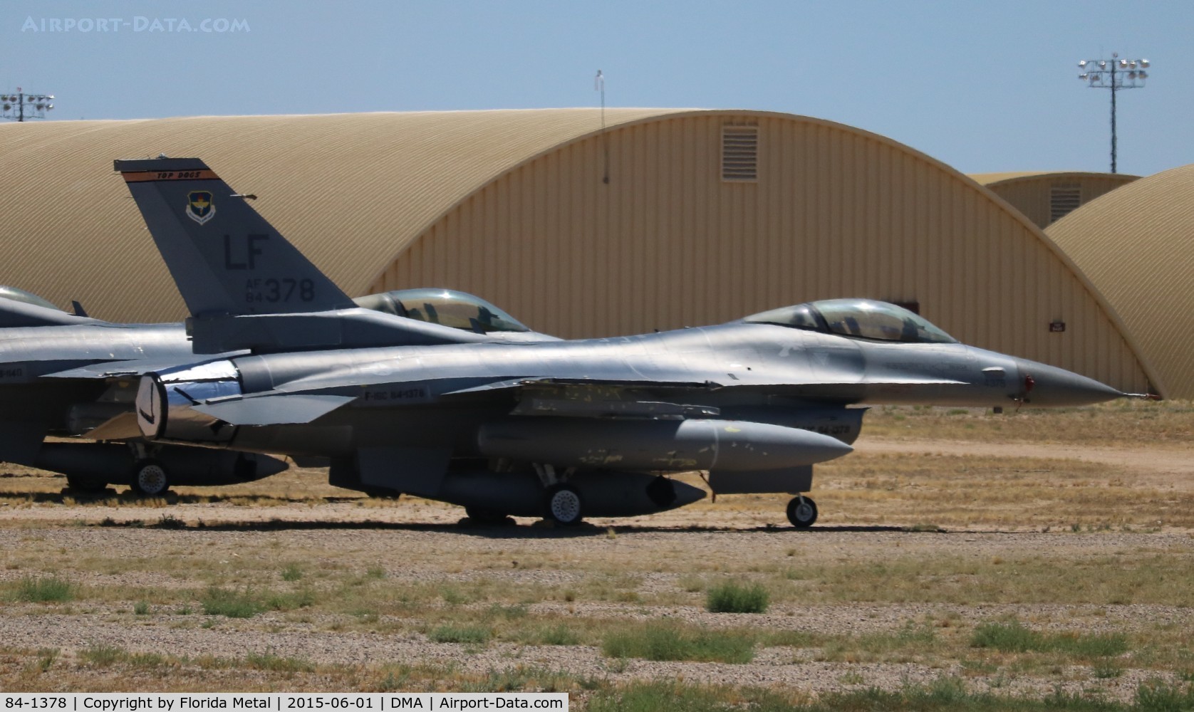 84-1378, 1984 General Dynamics F-16C Fighting Falcon C/N 5C-160, F-16C