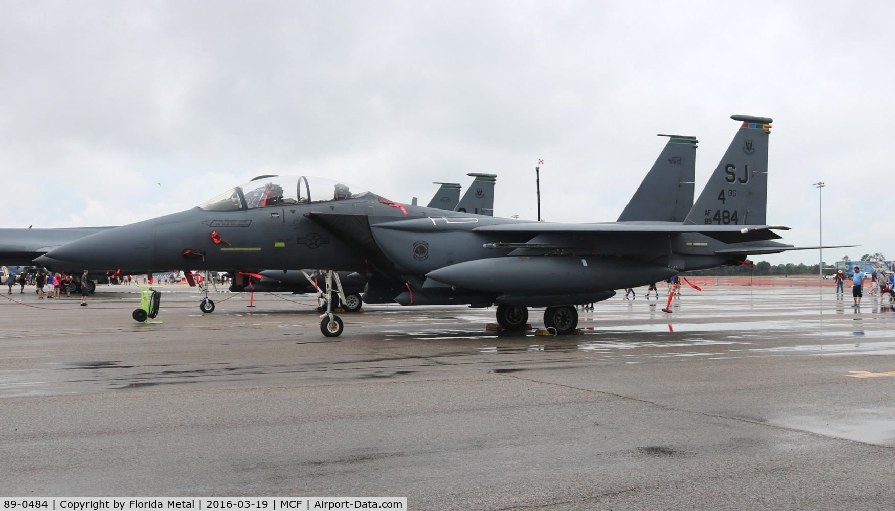 89-0484, 1989 McDonnell Douglas F-15E Strike Eagle C/N 1131/E106, F-15E