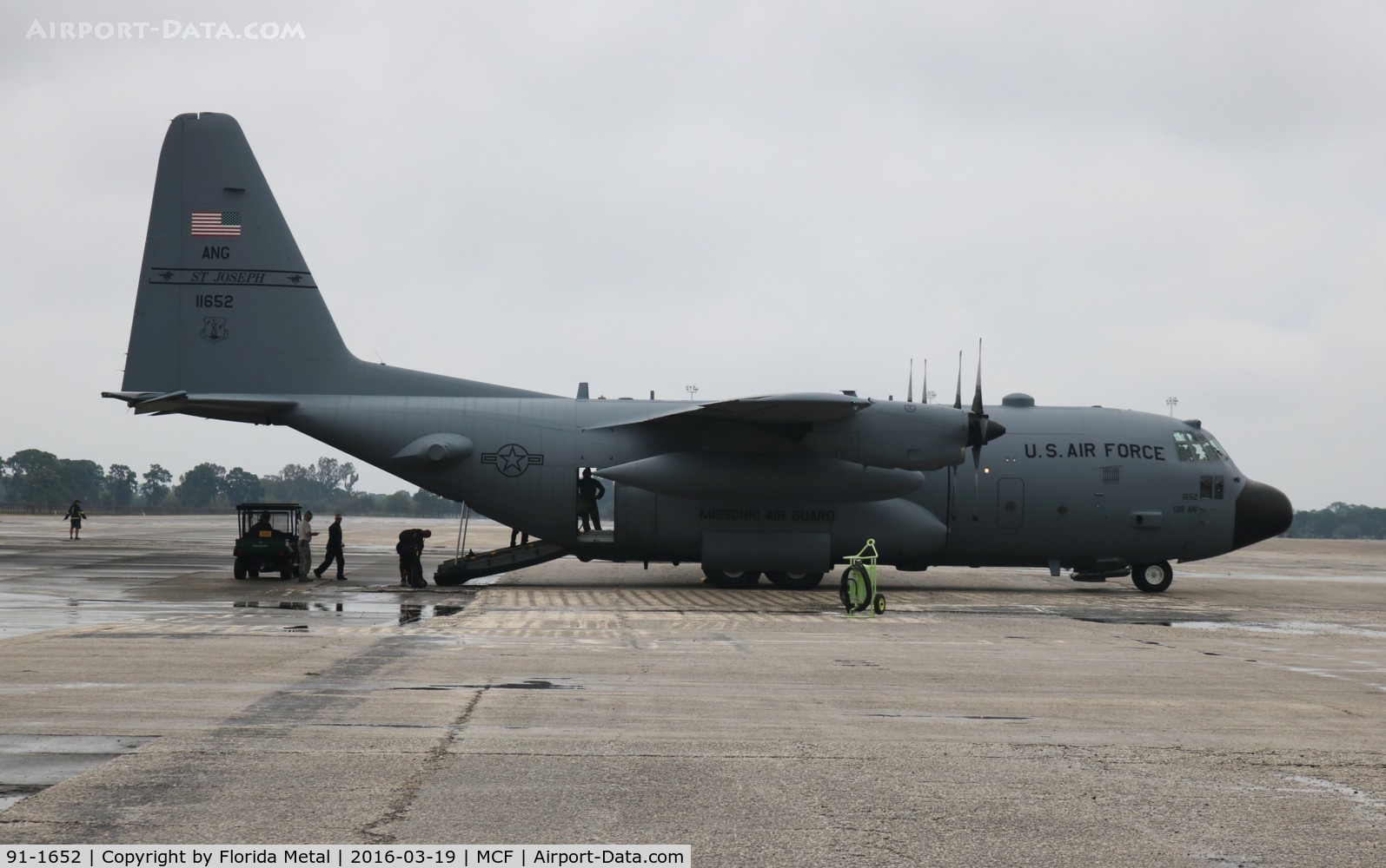 91-1652, 1991 Lockheed C-130H Hercules C/N 382-5291, C-130H