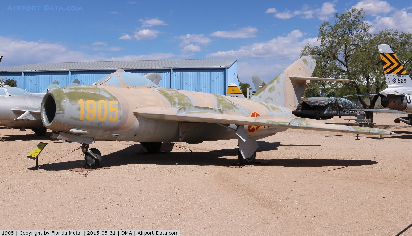 1905, Mikoyan-Gurevich MiG-17F C/N 101905, Mig 17F