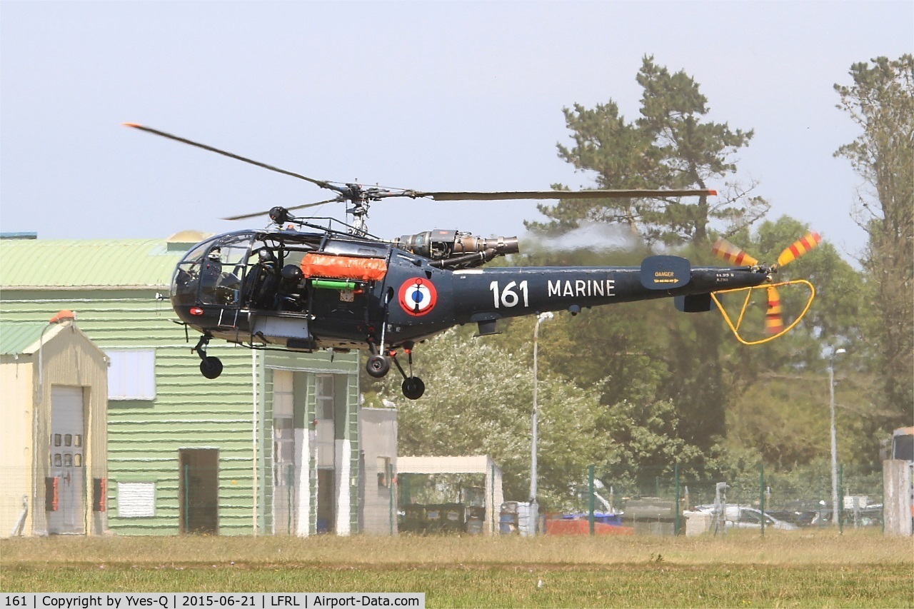 161, Sud Aviation SA-319B Alouette III C/N 2161, Sud Aviation SA-319B Alouette III, On display, Lanvéoc-Poulmic (LFRL) Open day in june 2015