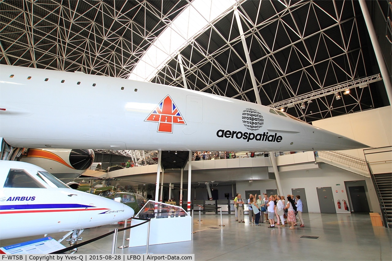 F-WTSB, 1973 Aerospatiale-BAC Concorde 101 C/N 201, Aerospatiale-BAC Concorde 101, Preserved at Aeroscopia Museum, Toulouse-Blagnac