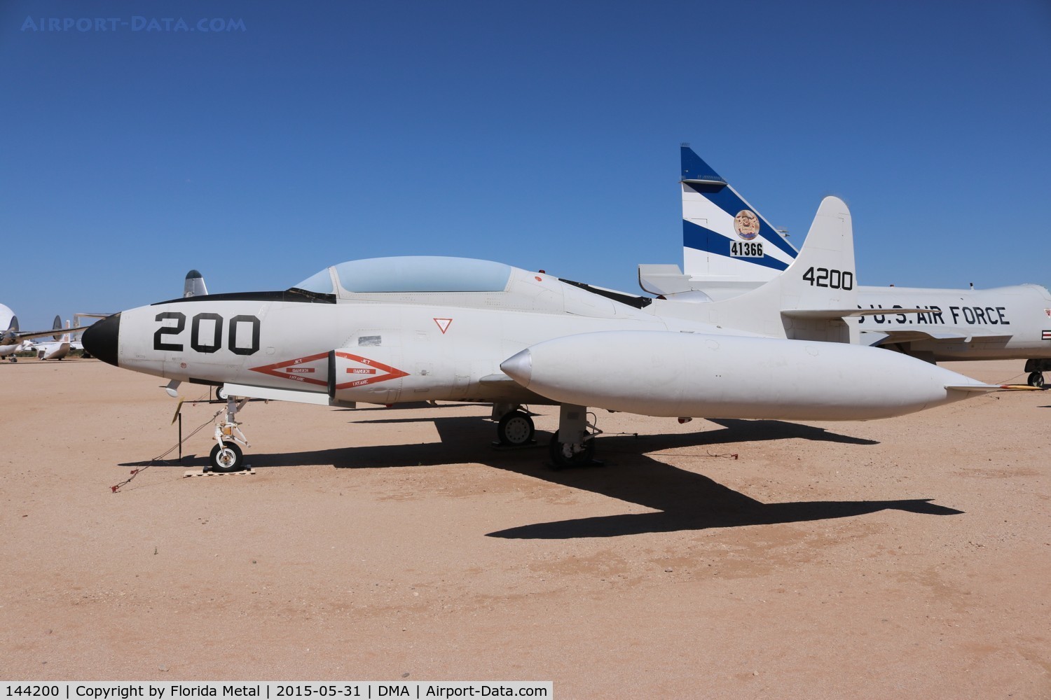 144200, 1957 Lockheed T-1A Seastar C/N 1080-1104, T-1A Seastar