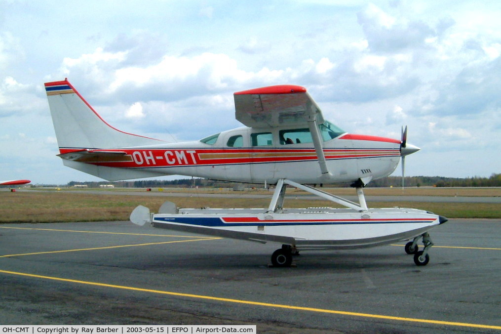 OH-CMT, Cessna U206F Stationair C/N U20602702, Cessna U.206F Stationair [U206-02702] Pori~OH 15/05/2003