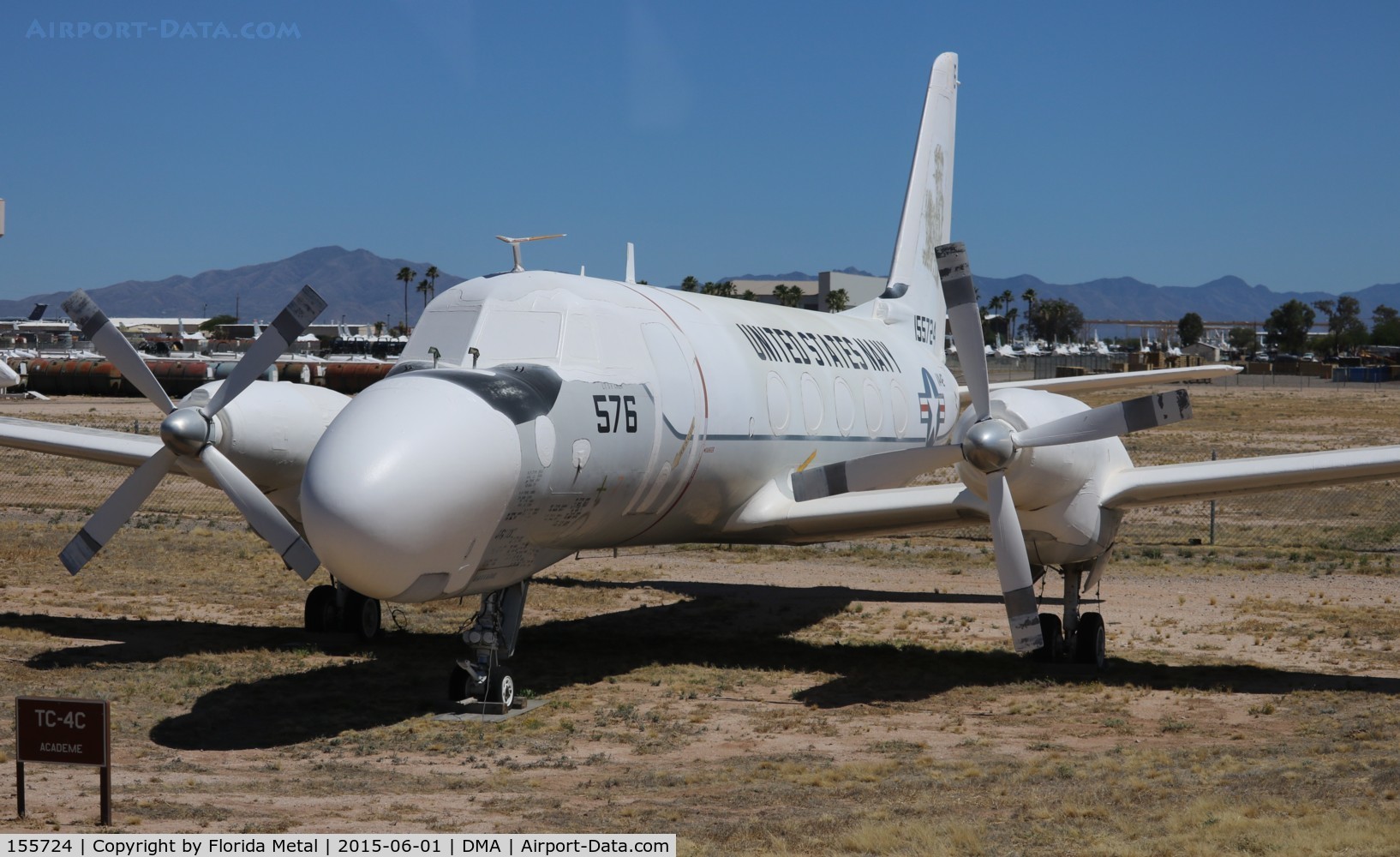155724, 1967 Grumman TC-4C Academe (G-159) C/N 180, TC-4C