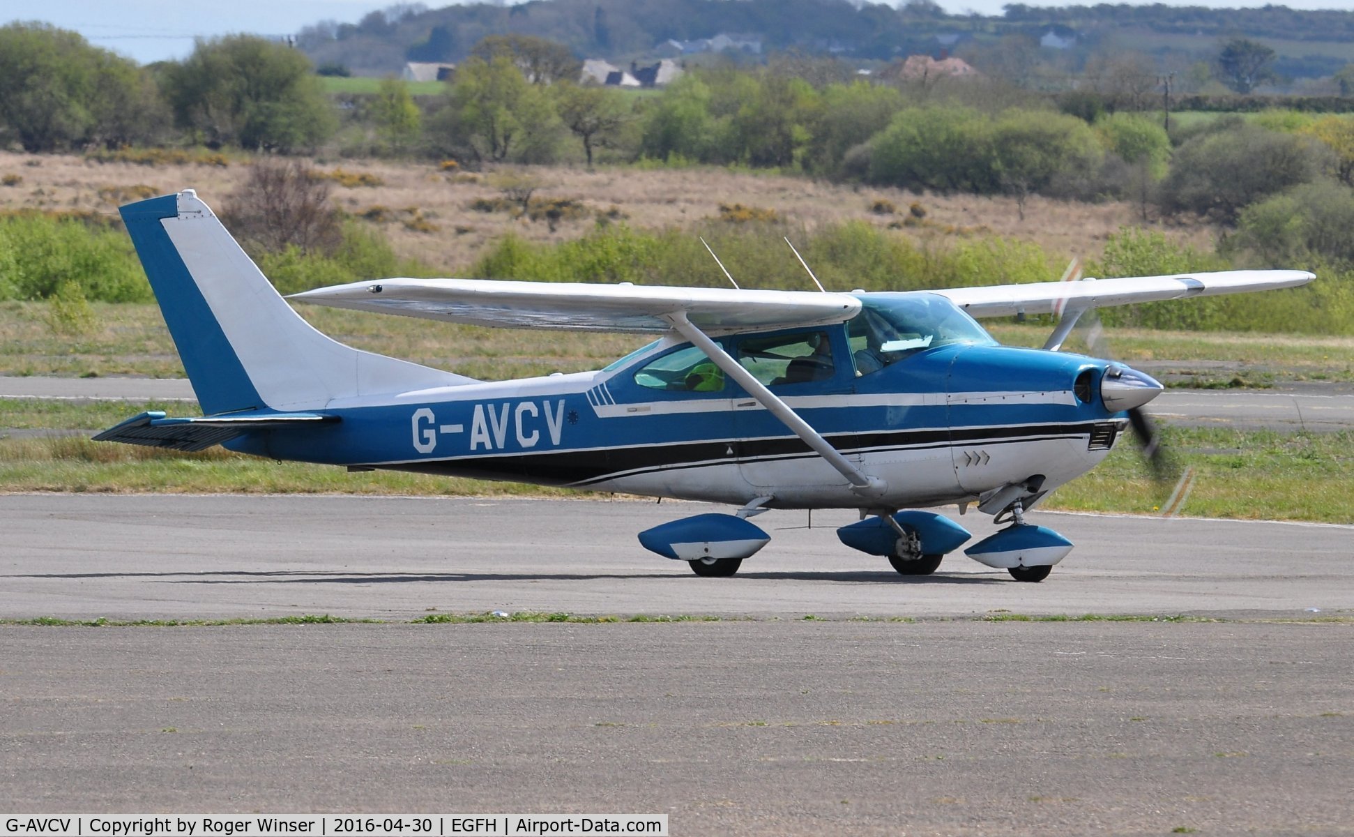 G-AVCV, 1966 Cessna 182J Skylane C/N 182-57492, Visiting Cessna Skylane.