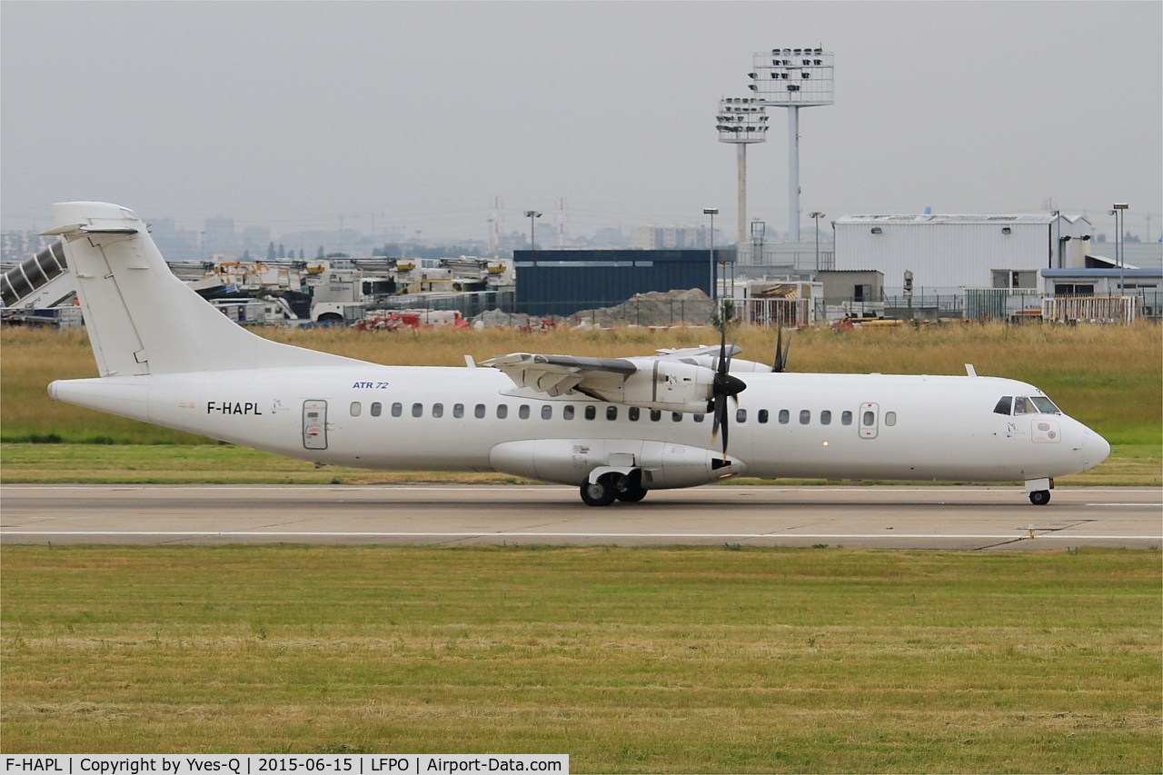 F-HAPL, 2000 ATR 72-212A C/N 654, ATR 72-212A, Take off run rwy 08, Paris-Orly Airport (LFPO-ORY)
