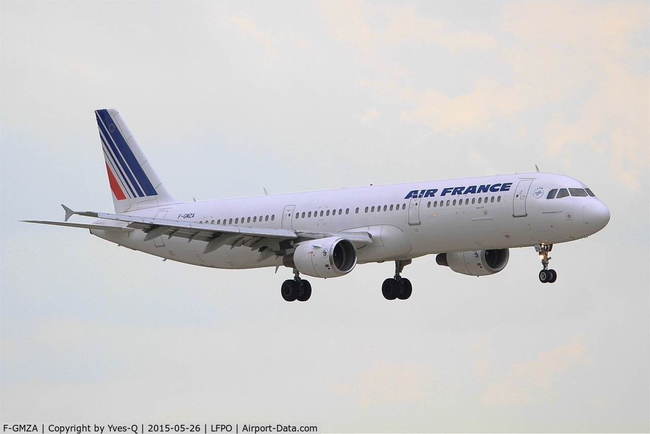 F-GMZA, 1994 Airbus A321-111 C/N 498, Airbus A321-111, Short approach rwy 06, Paris-Orly airport (LFPO-ORY)