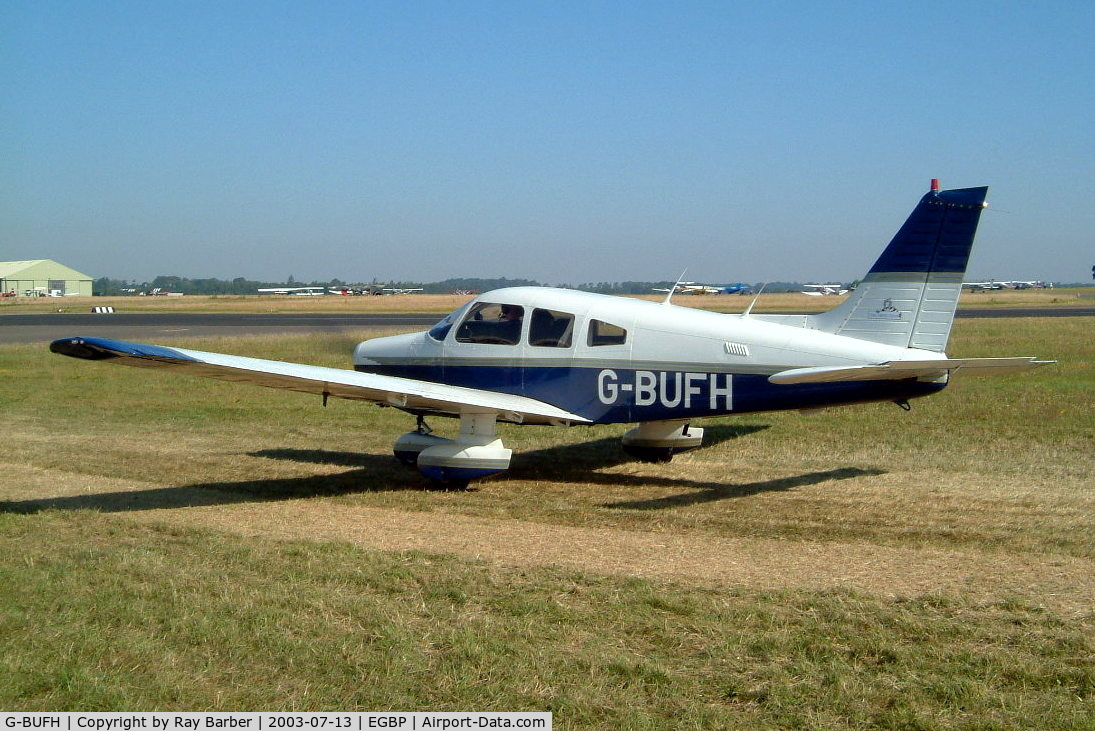 G-BUFH, 1984 Piper PA-28-161 Warrior II C/N 28-8416076, Piper PA-28-161 Warrior II [28-8416076] Kemble~G 13/07/2003