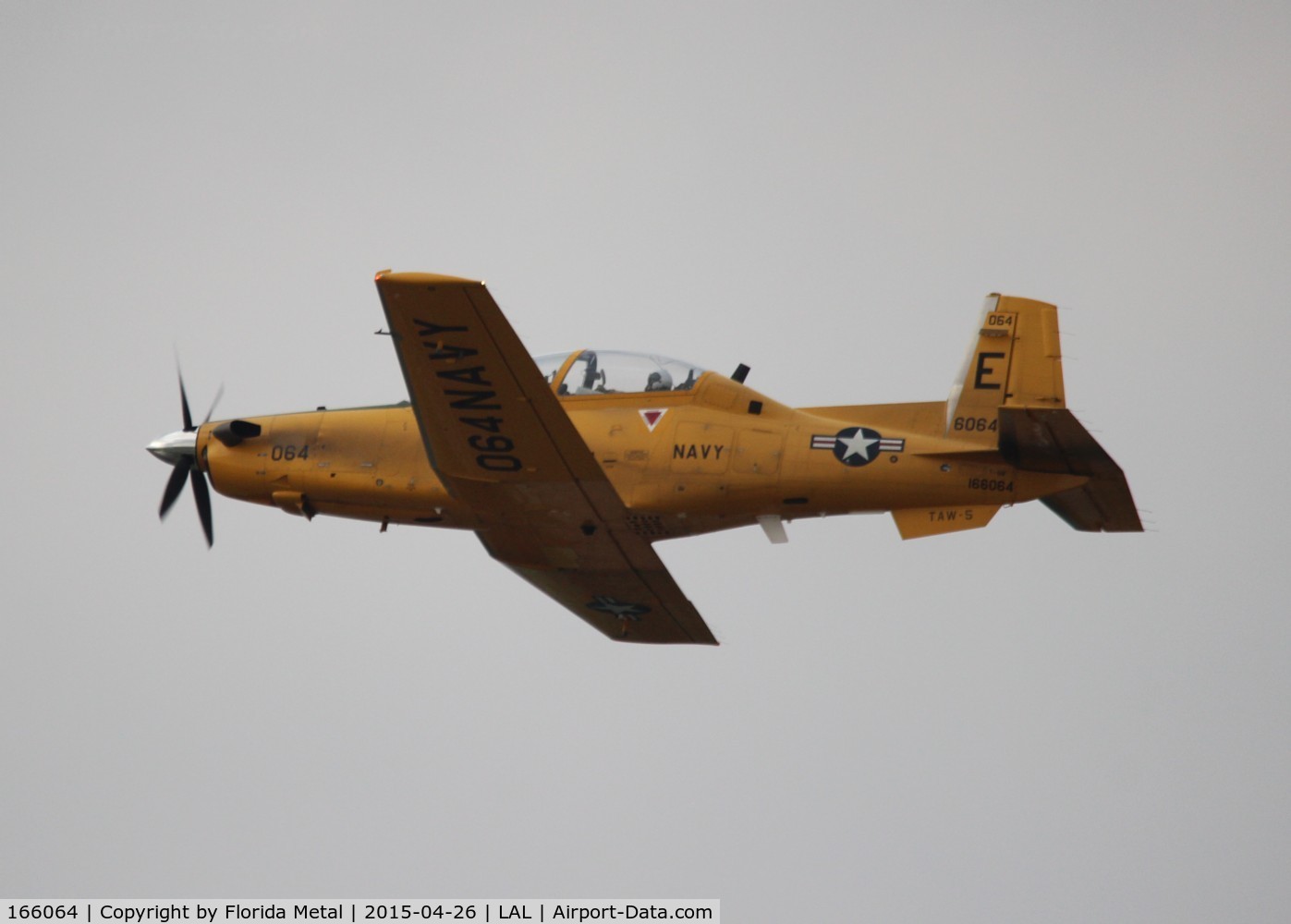 166064, Raytheon T-6B Texan II C/N PN-55, Texan II in Centennial colors