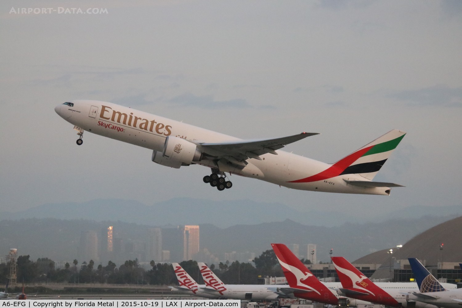 A6-EFG, 2012 Boeing 777-F1H C/N 35613, Emirates Cargo