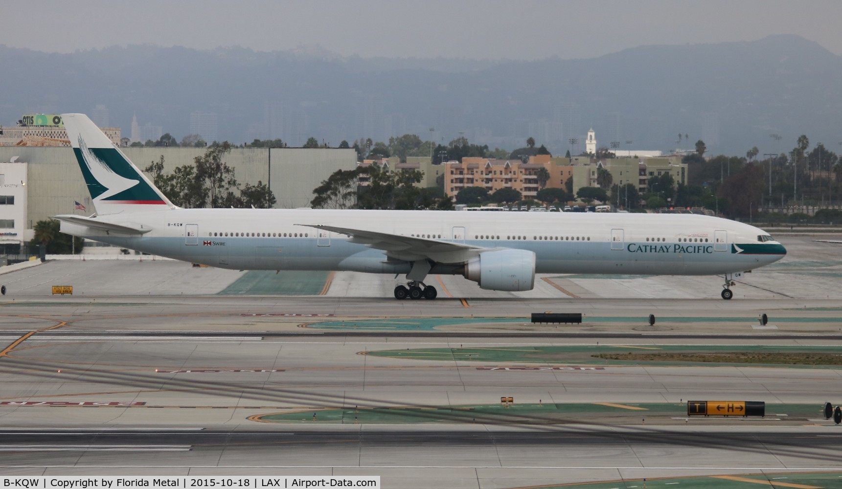 B-KQW, 2015 Boeing 777-367/ER C/N 41763, Cathay Pacific