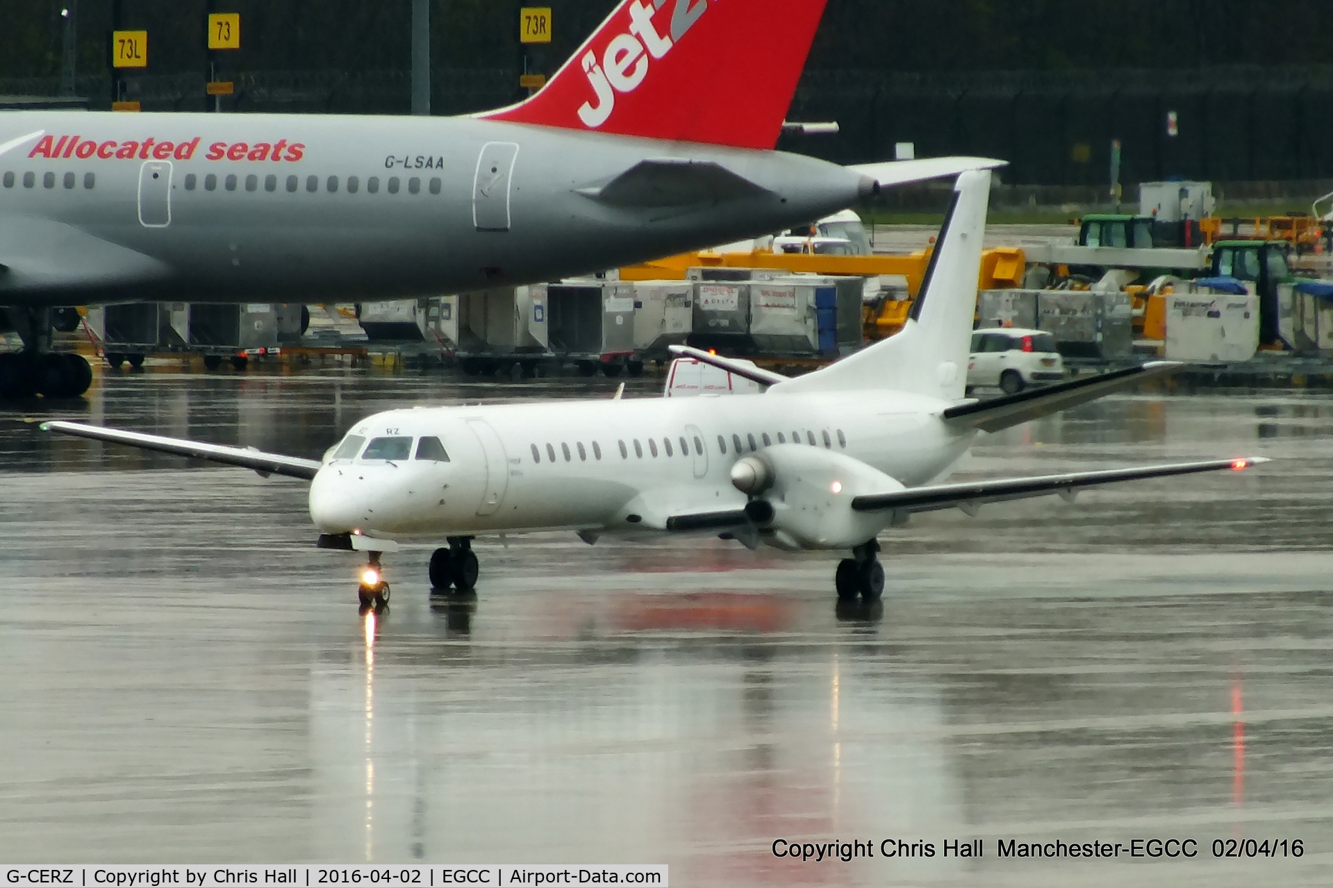 G-CERZ, 1997 Saab 2000 C/N 2000-042, Eastern Airways