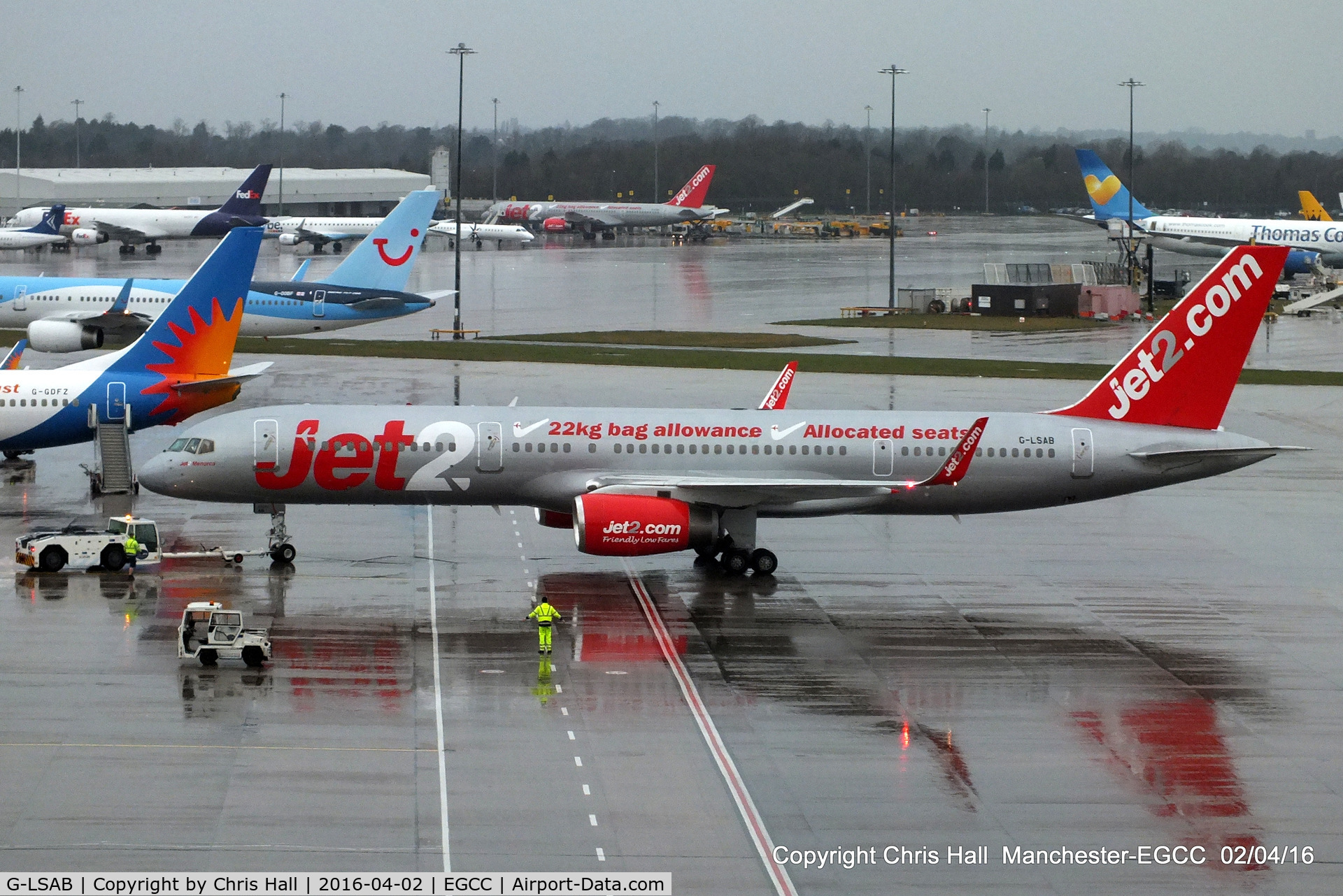 G-LSAB, 1988 Boeing 757-27B C/N 24136, Jet2