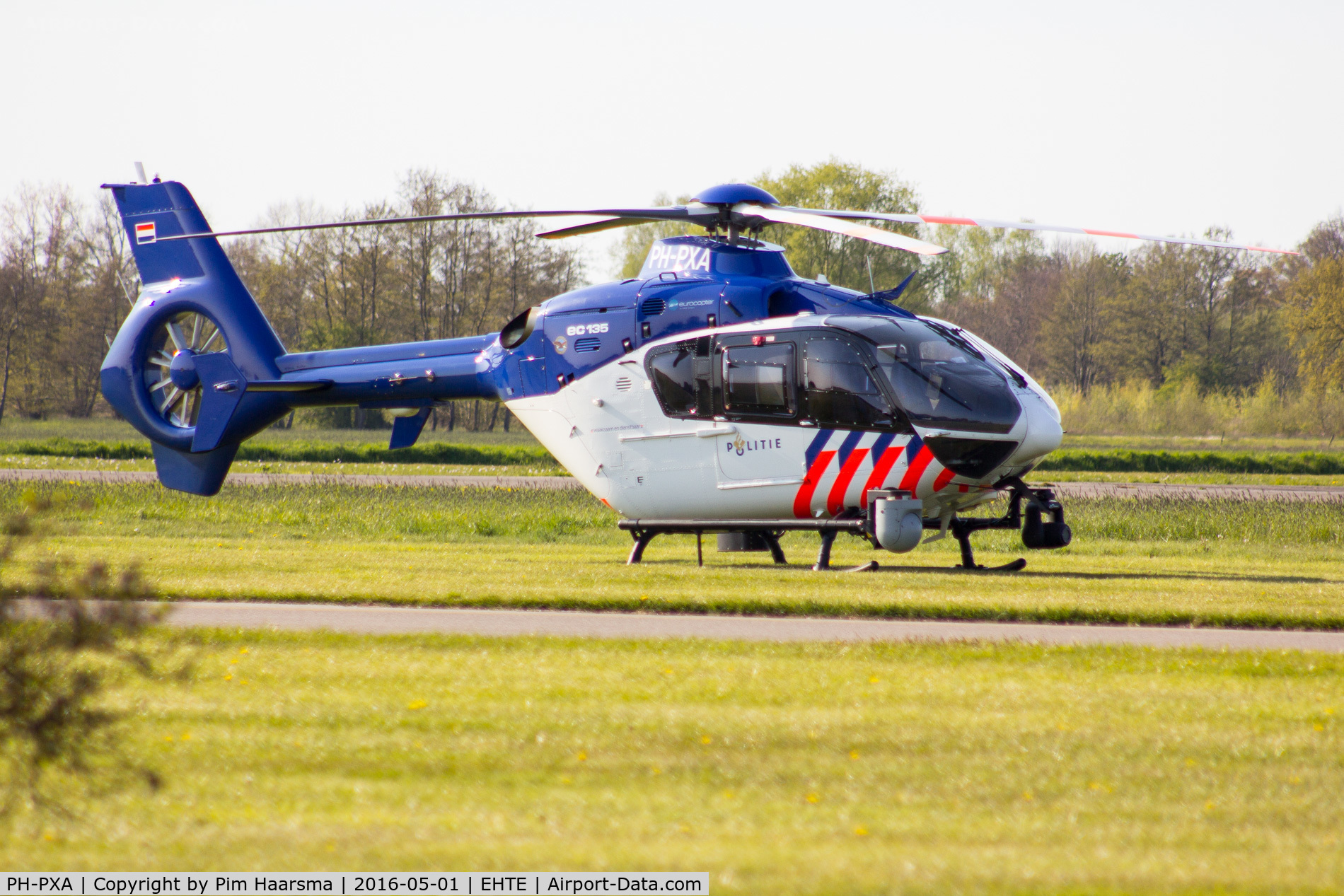 PH-PXA, 2009 Eurocopter EC-135P-2+ C/N 0760, Landed at EHTE